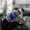 DC Lubricants Engine Oil Flush PRO bottle designed for petrol and diesel engines, featuring a red and blue label with highlights of its purpose to remove sludge, deposits, and contaminants, ensuring a cleaner engine and improved performance.